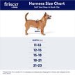 Show in main carousel: Frisco Small Breed Soft Vest Step In Back Clip Dog Harness, Black, 21 to 23-in chest slide 3 of 8
