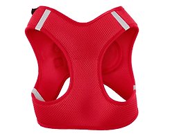 Frisco Small Breed Soft Vest Step In Back Clip Dog Harness, Red, 21 to 23-in chest
