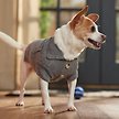 Show in main carousel: Frisco Collared Dog & Cat Sweater Cardigan, Gray, X-Small slide 8 of 9