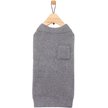 Show in main carousel: Frisco Collared Dog & Cat Sweater Cardigan, Gray, X-Small slide 4 of 9