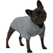 Show in main carousel: Frisco Ribbed Henley Dog & Cat T-Shirt, Gray, Large slide 1 of 8