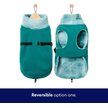 Show in main carousel: Frisco Mediumweight Reversible Two-Tone Fleece and Sherpa Dog & Cat Vest, Teal, XX-Large slide 3 of 9