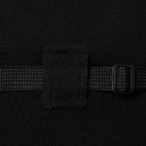 Show full view: Frisco Mediumweight Reversible Two-Tone Fleece and Sherpa Dog & Cat Vest, Black, Large slide 6 of 9