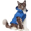 Show in main carousel: Frisco Mediumweight Quilted Dog & Cat Puffer with Removable Hood, Blue, Medium slide 2 of 10