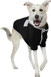 Frisco Lightweight Polar Fleece Dog & Cat 1/4 Zip, Black, XX-Large