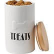 Show in main carousel: Frisco Ceramic Treat Jar with Wood Lid, 4 cup slide 4 of 6