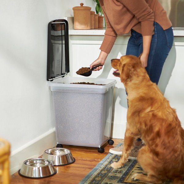 Show full view: Frisco Airtight Food Storage Container, Clear/Black, 61.5-L slide 8 of 9