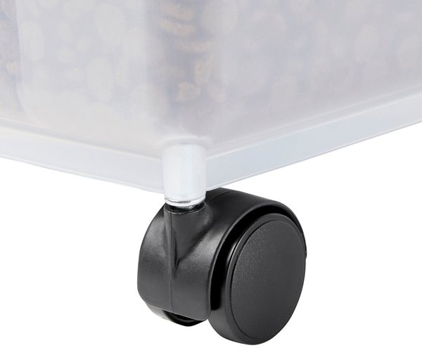 Show full view: Frisco Airtight Food Storage Container, Clear/Black, 61.5-L slide 7 of 9