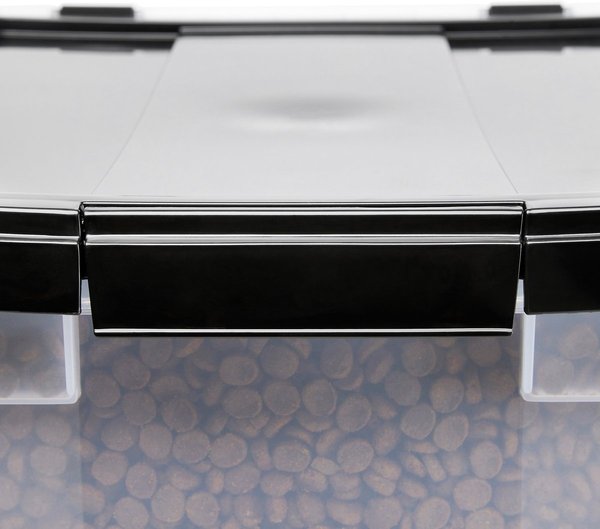Show full view: Frisco Airtight Food Storage Container, Clear/Black, 61.5-L slide 6 of 9