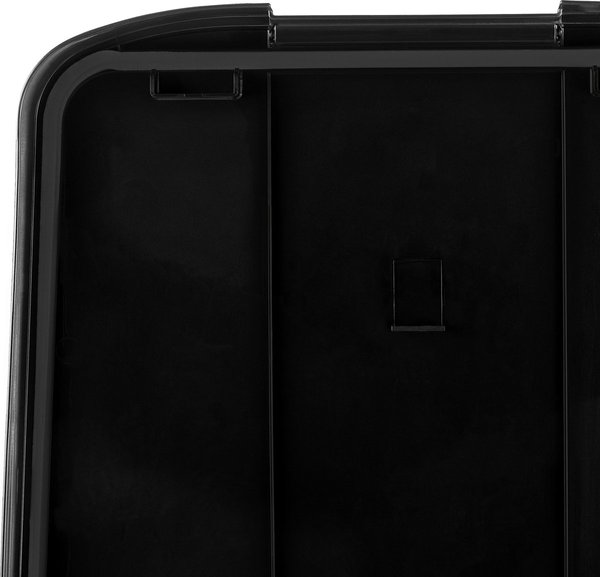 Show full view: Frisco Airtight Food Storage Container, Clear/Black, 61.5-L slide 5 of 9