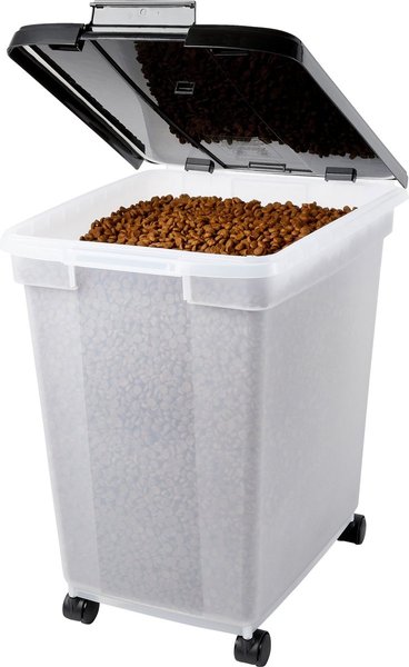 Show full view: Frisco Airtight Food Storage Container, Clear/Black, 61.5-L slide 4 of 9