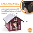 Show in main carousel: K&H Pet Products Outdoor Heated Kitty House Cat Shelter, Barn slide 2 of 9