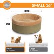Show in main carousel: K&H Pet Products Thermo-Kitty Bed Indoor Heated Cat Bed, Sage, Small slide 2 of 10