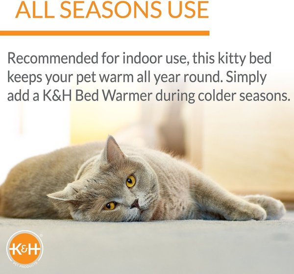 Show full view: K&H Pet Products Heated Amazin' Kitty Pad slide 3 of 9
