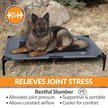 Show in main carousel: K&H Pet Products Original Steel Frame Pet Cot Elevated Dog Bed, Charcoal/Black, X-Large slide 6 of 10