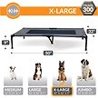 Show in main carousel: K&H Pet Products Original Steel Frame Pet Cot Elevated Dog Bed, Charcoal/Black, X-Large slide 4 of 10