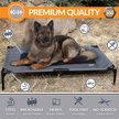 Show in main carousel: K&H Pet Products Original Steel Frame Pet Cot Elevated Dog Bed, Charcoal/Black, X-Large slide 3 of 10