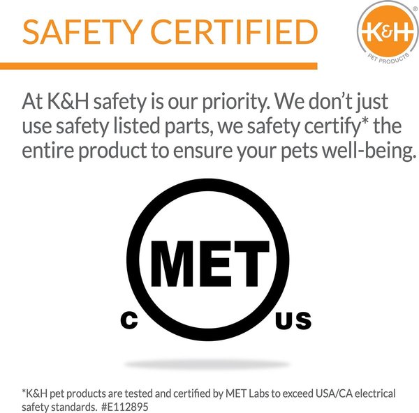 Show full view: K&H Pet Products Heated Amazin' Kitty Pad slide 4 of 9