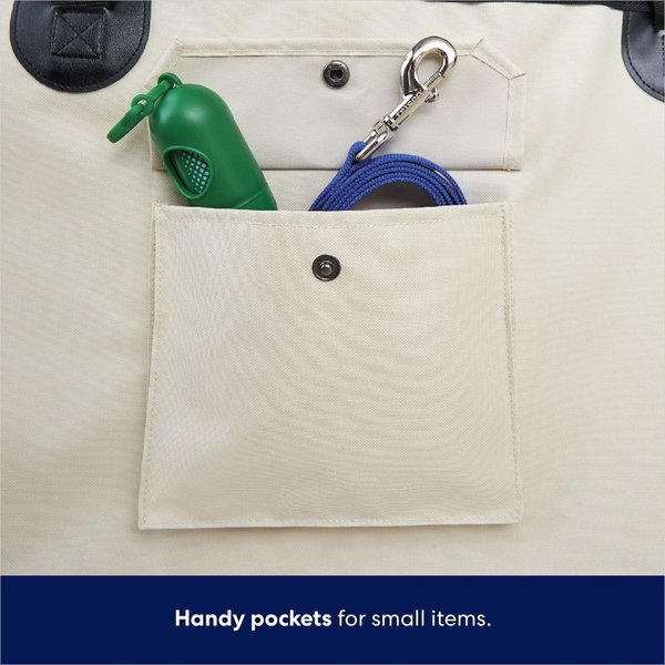 Show full view: Frisco Quilted Water Resistant Hammock Car Seat Cover, Cream, Regular slide 5 of 8