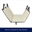 Show in main carousel: Frisco Quilted Water Resistant Hammock Car Seat Cover, Cream, Regular slide 6 of 8