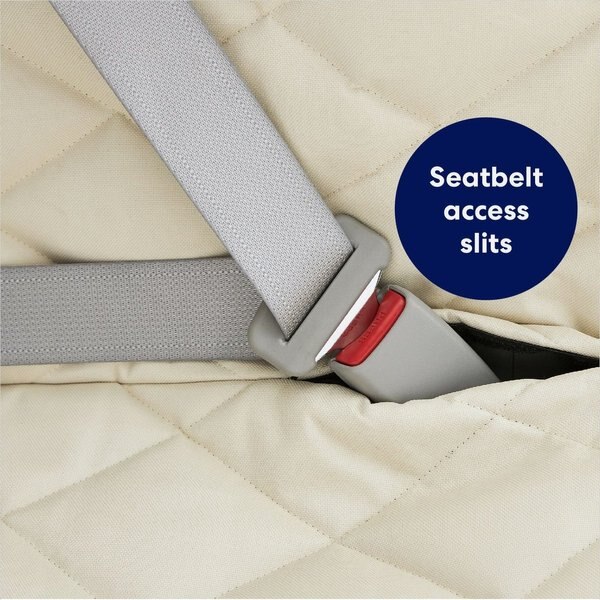 Show full view: Frisco Quilted Water Resistant Hammock Car Seat Cover, Cream, Regular slide 4 of 8