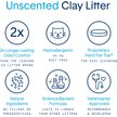 Show in main carousel: Boxiecat Unscented Odour Control Clumping Clay Cat & Kitty Litter, 7.26-kg bag slide 4 of 11