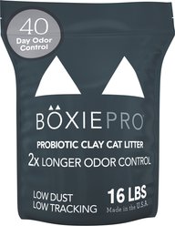 Boxiecat Self-Cleaning Probiotic Clumping Clay Cat & Kitty Litter, 7.26-kg bag