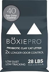 Boxiecat Self-Cleaning Probiotic Clumping Clay Cat & Kitty Litter, 12.7-kg bag