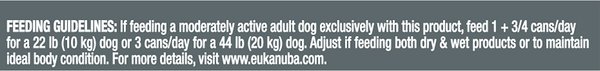 Show full view: Eukanuba Adult Beef & Vegetable Stew Canned Dog Food, 12.5-oz, case of 12 slide 4 of 9