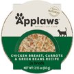 Show in main carousel: Applaws Chicken Breast, Carrots & Green Beans Recipe in Broth Wet Cat Food, 2.12-oz pot, case of 10 slide 8 of 8