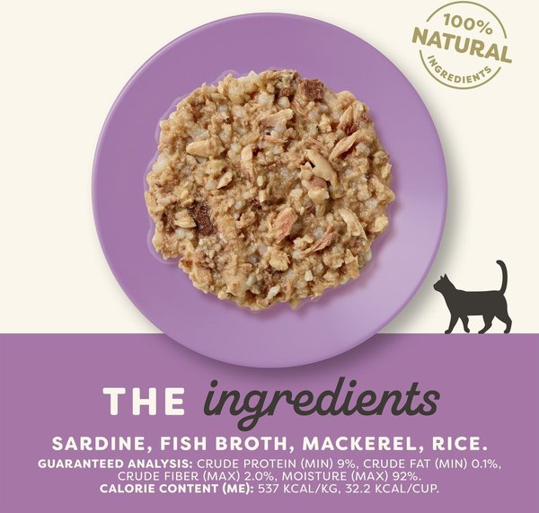 Show full view: Applaws Sardine & Mackerel Recipe in Broth Wet Cat Food, 2.12-oz pot, case of 10 slide 3 of 9