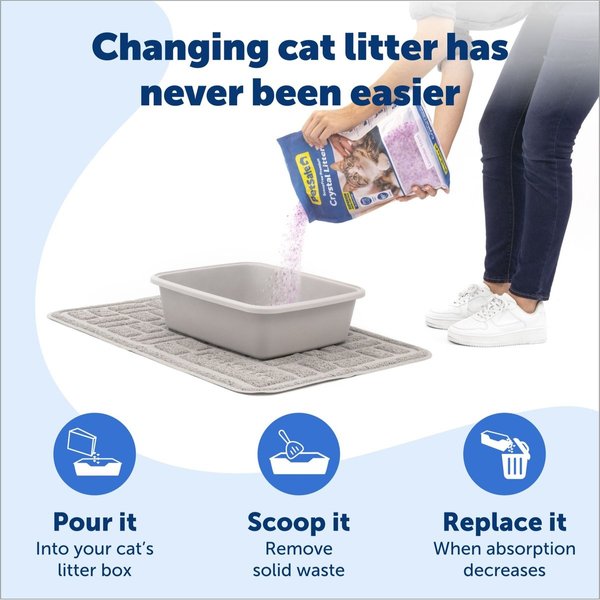 Show full view: PetSafe ScoopFree Premium Lavender Crystal Cat Litter, 3.63-kg bag slide 4 of 7