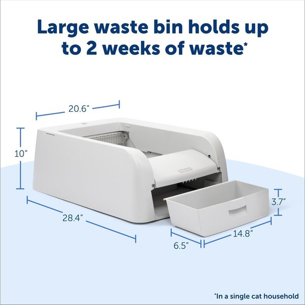 Show full view: PetSafe ScoopFree Clumping Self-Cleaning Cat Litter Box slide 5 of 8