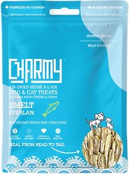 Charmy Air-Dried Smelt Dog & Cat Treats, 85-g bag