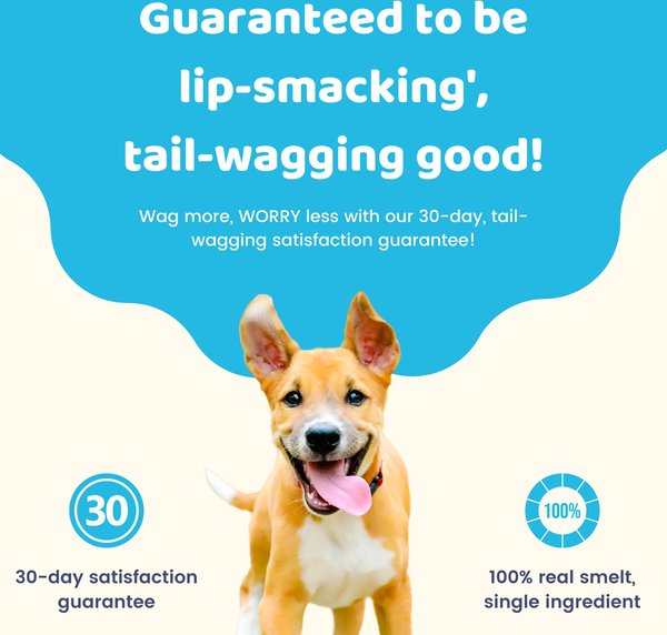 Show full view: Charmy Air-Dried Smelt Dog & Cat Treats, 85-g bag slide 5 of 6