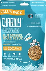 Charmy Air-Dried Blue Mussel Dog & Cat Treats, 180-g bag