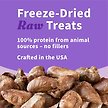 Show in main carousel: Halo Chicken Hearts Recipe Freeze-Dried Raw Dog Treats, 2-oz bag slide 3 of 4
