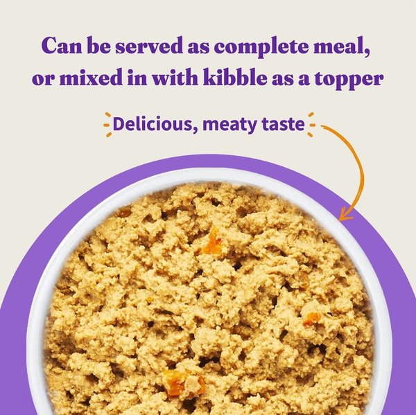 Show full view: Halo Chicken & Salmon Recipe Grain-Free Small Breed Canned Dog Food, 5.5-oz, case of 12 slide 4 of 8