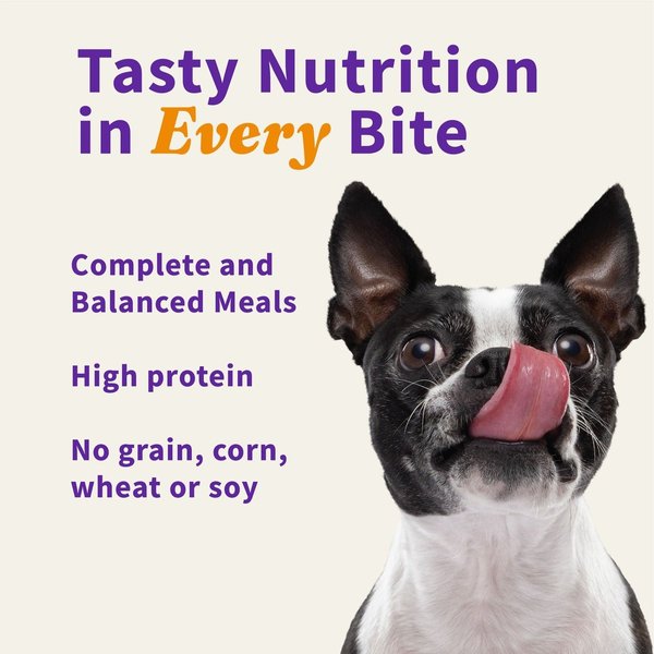 Show full view: Halo Meal Bites Beef Recipe Raw Freeze-Dried Dog Food, 14-oz bag slide 4 of 5