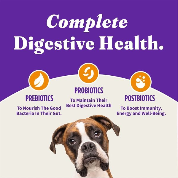Show full view: Halo Holistic Complete Digestive Health Grain-Free Chicken & Sweet Potato Dog Food Recipe Adult Dry Dog Food, 4.54-kg bag slide 6 of 11