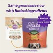 Show in main carousel: Halo Plant-Based Dog Treats with Sweet Potato & Carrots Vegan Dog Treats, 8-oz bag slide 2 of 8