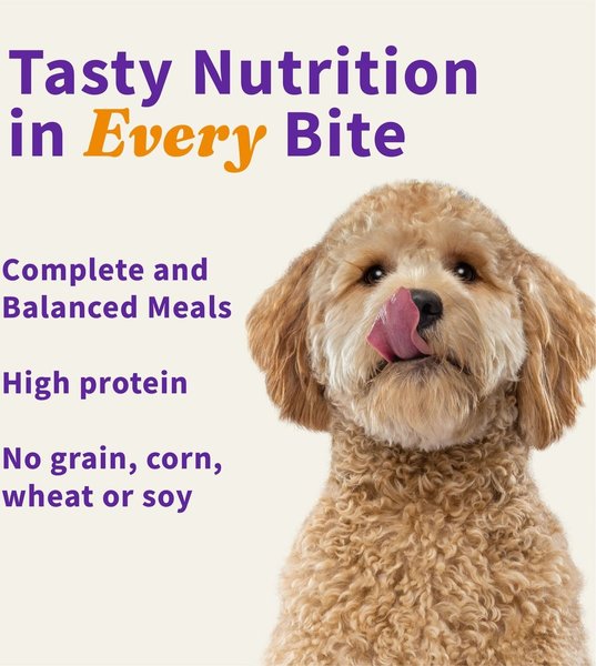 Show full view: Halo Meal Bites Turkey Recipe Raw Freeze-Dried Dog Food, 14-oz bag slide 4 of 5