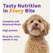 Show in main carousel: Halo Meal Bites Turkey Recipe Raw Freeze-Dried Dog Food, 14-oz bag slide 4 of 5