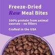 Show in main carousel: Halo Meal Bites Turkey Recipe Raw Freeze-Dried Dog Food, 14-oz bag slide 3 of 5