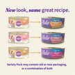 Show in main carousel: Halo Chicken, Salmon, Turkey Variety Pack Adult Grain-Free Soft Pate in Broth Wet Cat Food, 5.5-oz, case of 12 slide 2 of 8