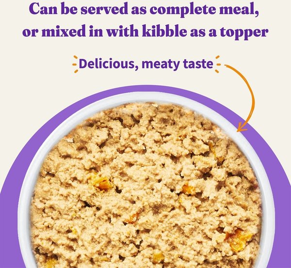 Show full view: Halo Turkey & Duck Recipe Grain-Free Small Breed Canned Dog Food, 5.5-oz, case of 12 slide 4 of 8