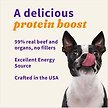 Show in main carousel: Halo Beef Protein Recipe Freeze-Dried Raw Dog Food Topper, 3.5-oz bag slide 5 of 7