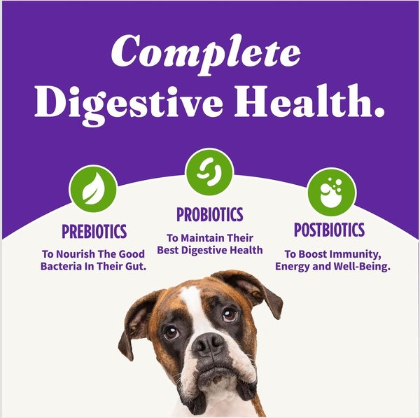 Show full view: Halo Holistic Vegan Dog Food Complete Digestive Health Plant-Based Recipe with Superfoods Adult Formula Dry Dog Food Bag, 1.59-kg bag slide 8 of 10
