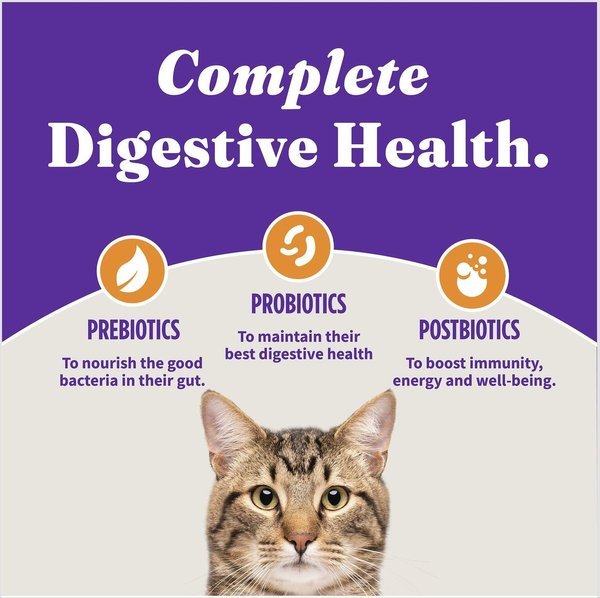 Show full view: Halo Holistic Cage-free Chicken Recipe Complete Digestive Health Adult Dry Cat Food, 2.72-kg bag slide 7 of 10