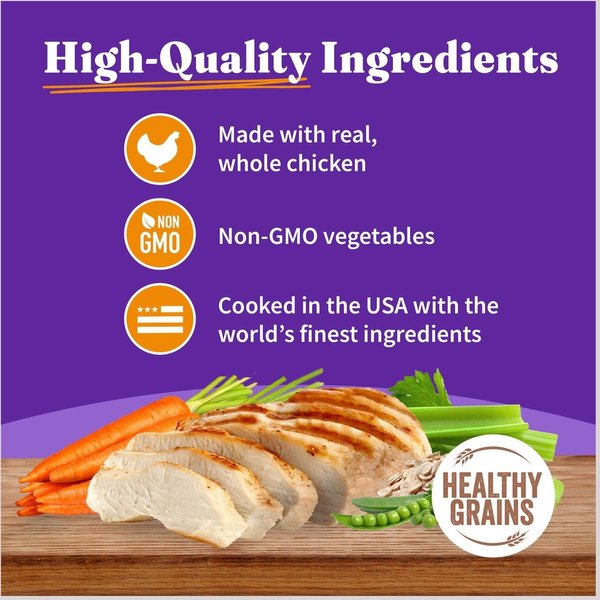 Show full view: Halo Holistic Chicken Stew Adult Canned Dog Food, 5.5-oz case of 12 slide 4 of 8